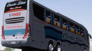 Marcopolo Paradiso 1200 G7 Volvo B12R для GTA San Andreas вид сбоку