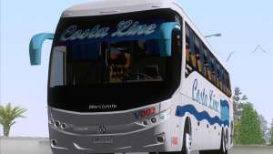 Marcopolo Paradiso 1200 G7 Volvo B12R для GTA San Andreas вид спереди