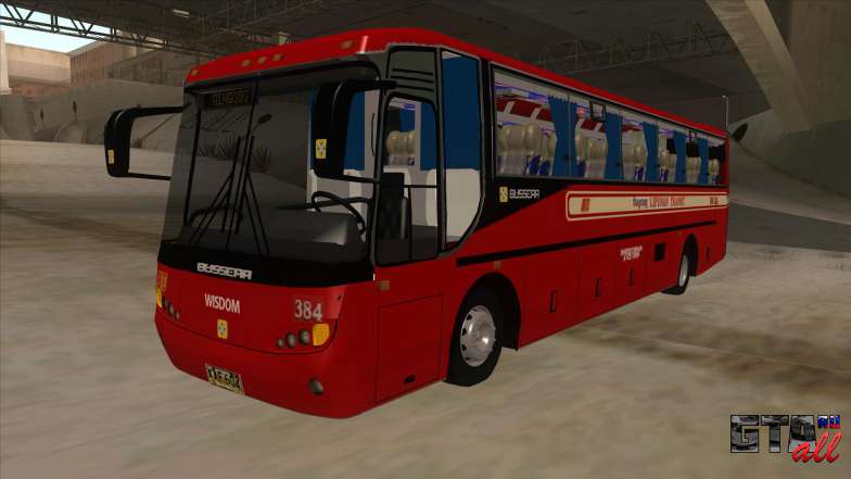 Bagong Lipunan Transit BM 384 для GTA San Andreas главный вид