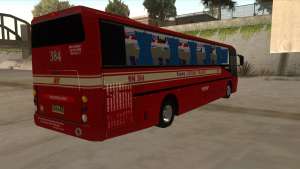 Bagong Lipunan Transit BM 384 для GTA San Andreas вид сзади