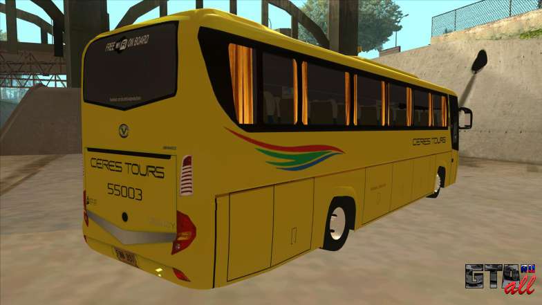 Yanson Legacy - CERES TOURS 55003 для GTA San Andreas вид сзади