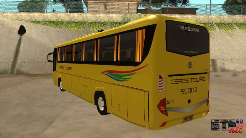 Yanson Legacy - CERES TOURS 55003 для GTA San Andreas вид сзади альтернативный