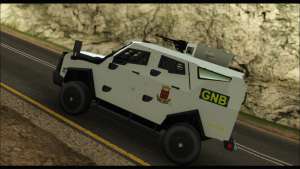 Oshkosh Sand Cat GNB для GTA San Andreas бок