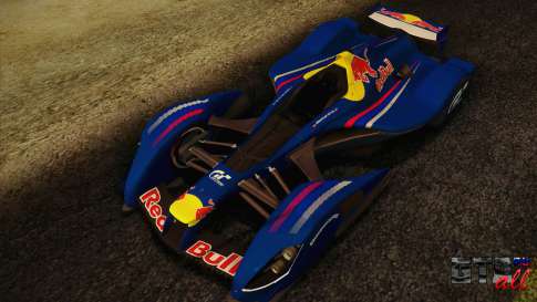 GT Red Bull X10 Sebastian Vettel для GTA San Andreas главный вид