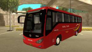 KINGLONG XMQ6126Y - Rural Tours 2780 для GTA San Andreas главный вид