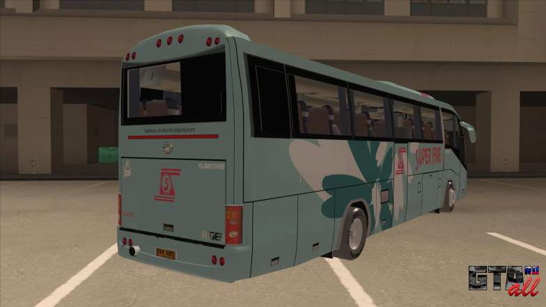 Higer KLQ6129QE - Super Fice Transport S 020 для GTA San Andreas вид сзади