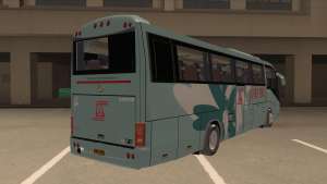 Higer KLQ6129QE - Super Fice Transport S 020 для GTA San Andreas вид сзади