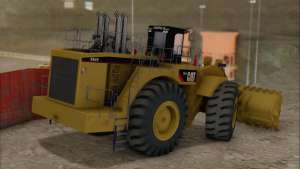 Caterpillar 994F для GTA San Andreas вид сзади