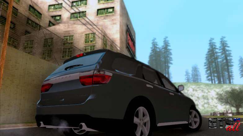 Dodge Durango Citadel 2013 для GTA San Andreas сзади