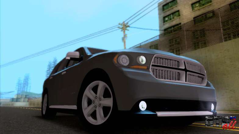 Dodge Durango Citadel 2013 для GTA San Andreas передний бампер