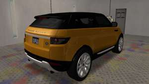 Land Rover Range Rover Evoque для GTA San Andreas багажник