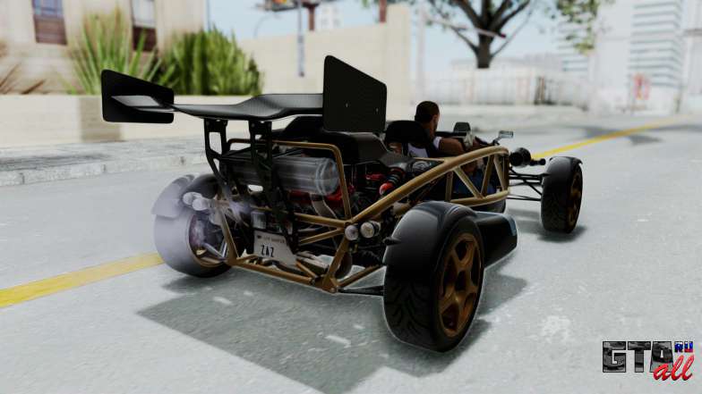 Ariel Atom 500 V8 для GTA San Andreas задняя часть