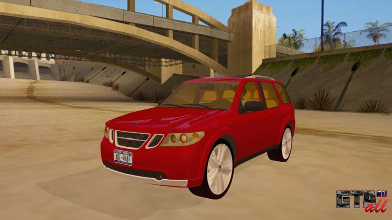 Saab 9-7X для GTA San Andreas вид спереди