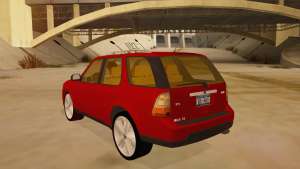 Saab 9-7X для GTA San Andreas сзади