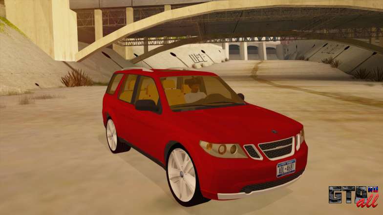 Saab 9-7X для GTA San Andreas передняя часть