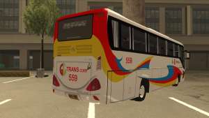 Kinglong XMQ6126Y - GL Trans 559 для GTA San Andreas задняя часть