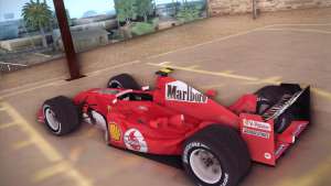 Ferrari F1 2005 для GTA San Andreas вид сзади