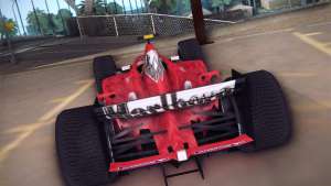 Ferrari F1 2005 для GTA San Andreas вид сзади