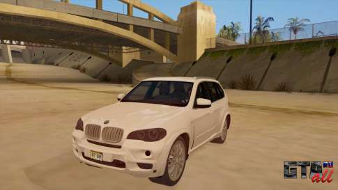 BMW X5 для GTA San Andreas вид спереди