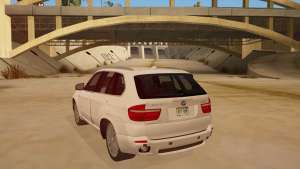 BMW X5 для GTA San Andreas сзади