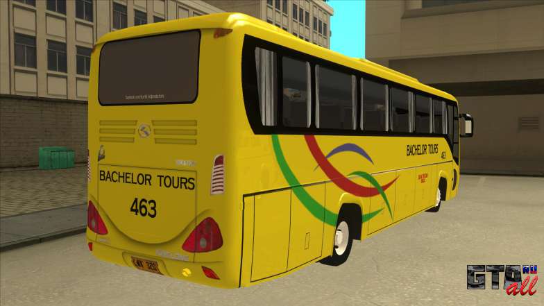 Kinglong XMQ6126Y - Bachelor Tours 463 для GTA San Andreas сзади