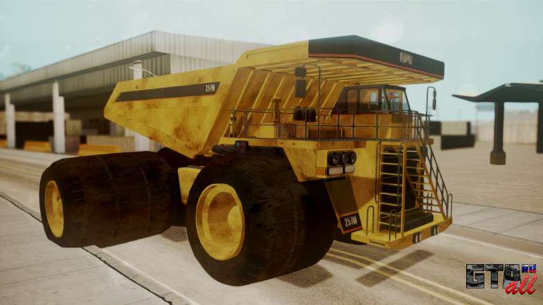 Dump Truck для GTA San Andreas сбоку вид