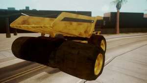 Dump Truck для GTA San Andreas сзади