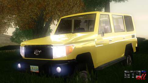 Toyota Land Cruiser Machito 2013 6Puertas 4x4 для GTA San Andreas вид спереди