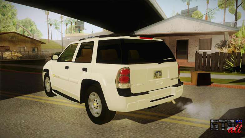 Chevrolet Trail Blazer для GTA San Andreas сзади вид