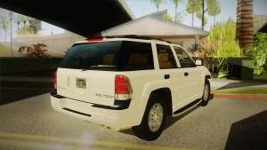 Chevrolet Trail Blazer для GTA San Andreas багажник