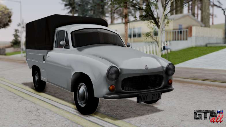 Syrena R20 v1.0 для GTA San Andreas вид спереди