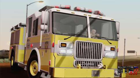 Seagrave Marauder II BCFD Engine 44 для GTA San Andreas главный вид