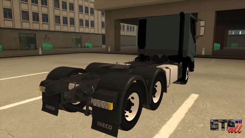 Iveco Hi-Land для GTA San Andreas сзади