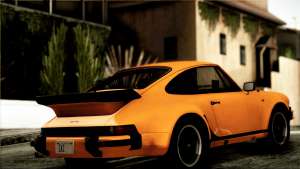 Porsche 911 Turbo 3.3 Coupe 1982 для GTA San Andreas вид сзади