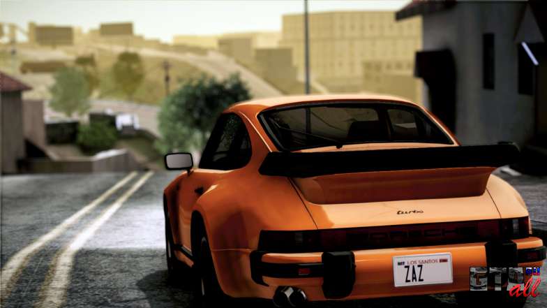 Porsche 911 Turbo 3.3 Coupe 1982 для GTA San Andreas багажник