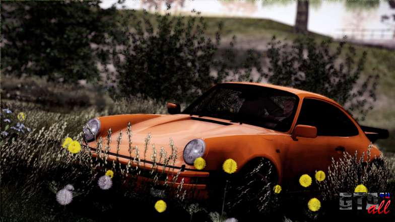 Porsche 911 Turbo 3.3 Coupe 1982 для GTA San Andreas вид спереди