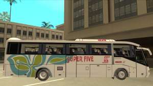 Higer KLQ6129QE - Super Five Transport S 025 для GTA San Andreas сбоку