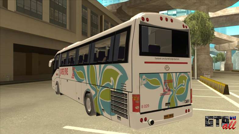 Higer KLQ6129QE - Super Five Transport S 025 для GTA San Andreas задняя часть