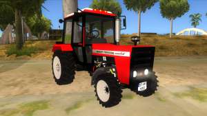 Massley Ferguson Tractor для GTA San Andreas передняя часть