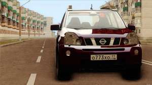 Nissan X-Trail 2009 вид спереди