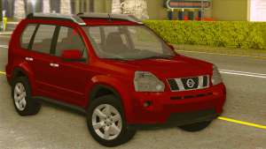 Nissan X-Trail 2009 вид спереди справа