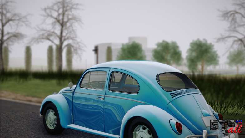 Volkswagen Beetle 1967 V.1 сзади слева