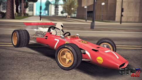 Ferrari 312 F1 для GTA San Andreas главный вид