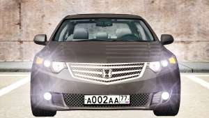 Honda Accord 2009 решетка радиатора