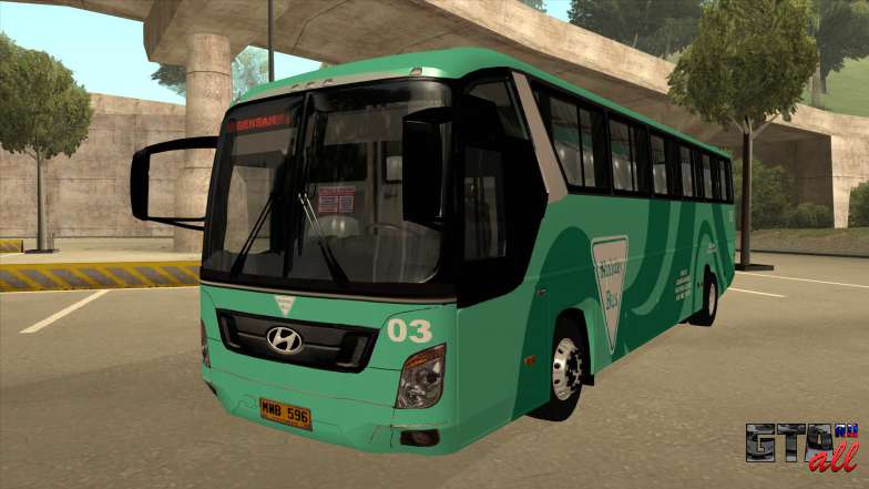 Holiday Bus 03 для GTA San Andreas