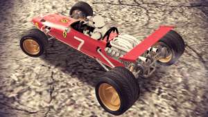 Ferrari 312 F1 для GTA San Andreas вид сзади