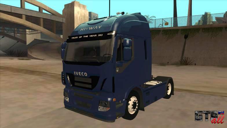 Iveco Stralis HI-WAY для GTA San Andreas главный вид