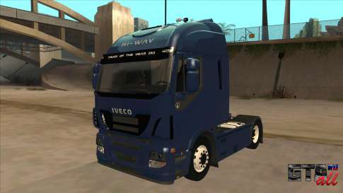 Iveco Stralis HI-WAY для GTA San Andreas главный вид