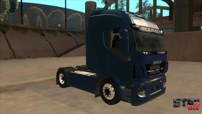 Iveco Stralis HI-WAY для GTA San Andreas вид спереди