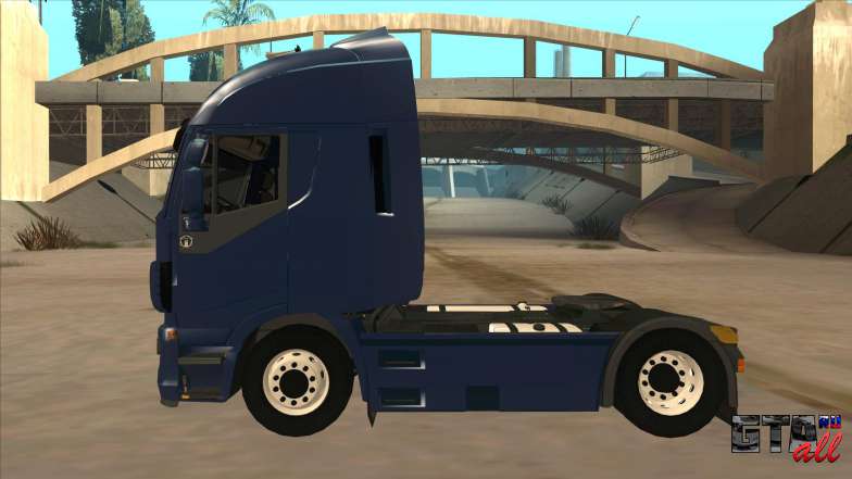 Iveco Stralis HI-WAY для GTA San Andreas вид сбоку